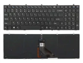 Gigabyte P55 P56 P56W Serisi Notebook Klavyesi (Siyah TR) ışıklı - 1
