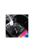 Araç Fm Transmitter 5.0 Bluetooth Araç Kiti Usb Mp3 Sd Kart Flash Için Uygun Çakmaklık Girişli - 3