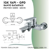 Gpd MBB155 Provido Banyo Bataryası - 2