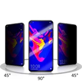 Xiaomi Mi 10T Pro 5G Davin 5D Privacy Cam Ekran Koruyucu - 5