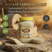 Bozkır Tahin Merkezi Taş Değirmen Beyaz Tahin 935gr (doğal & vegan) thumbnail 1