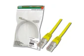 Digitus Patch Kablo, UTP, CAT. 5E, 10 metre, AWG 26/7, Sarı Renk, 3P sertifika - 1