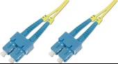 Beek SC-SC Fiber Optik Patch Kablo, 9/125 µ, Singlemode, 3.0mm, Duplex, OS2, LSZH, 20 metre - 1