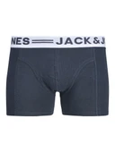 Jack Jones Sense 3 Lü Paket  Erkek Boxer 12081832 - 4