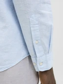 Jack Jones Breeze Keten Slım Fit Erkek Gömlek 12268964 - 7
