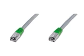 Digitus Cat. 5E F-UTP Patch Kablo, Cross, 5 metre, AWG 26, Gri Renk - 1