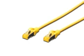 Beek CAT 6A SFTP/PIMF (Pairs In Metal Foil) Patch Kablosu, LSZH, 2 metre, AWG 26, Sarı Renk - 1