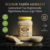 Bozkır Tahin Merkezi Taş Değirmen Beyaz Tahin 935gr (doğal & vegan) thumbnail 2