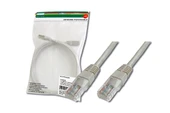 Digitus Patch Kablo, UTP, CAT. 5E, 2 metre, AWG 26/7, Gri Renk, 3P sertifikalı - 1