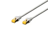Digitus CAT 6A S-FTP Patch Kablosu, LSZH, Cu, AWG 26/7, 10 metre, gri renk - 1
