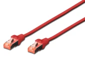 Digitus Cat.6 Patch Kablo, S-FTP, Halogenfree, AWG 27/7, 5 metre, Kırmızı Renk - 1