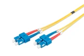 Digitus SC-SC Fiber Optik Patch Kablo, 10 metre, Singlemode, Duplex, 09/125 - 1