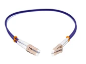 Beek LC-LC Fiber Optik Patch Kablo, Multimode OM 4 50/125 Duplex, 3.0mm, LSZH, 0,5 metre<br>
Beek LC/UPC-LC/UPC Patch Cord, MM OM4 50/125 SX, 3.00mm, LSZH, 0.5M - 1