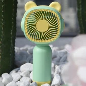 Taşınabilir Sevimli Renkli Mini El Fanı - 1