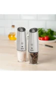 House Pratik HP72 Şarjlı Tuz ve Baharat Öğütücü İnox (TEŞHİR) - 3