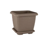 Omnipazar SO-HK03 Hisar Kare Tabaklı Saksı 25.5 litre No 3 - 7