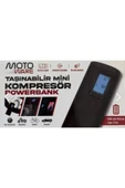 Motoware Taşınabilir Mini Kompresör Powerbank (TEŞHİR) - 3