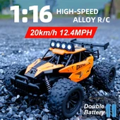 RC Off-Road Araç , 2.4GHz Kablosuz Uzaktan Kumanda, Pille Çalışan Çift 500mAh Şarj Edilebilir Lityum, USB Şarj - 4