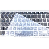 Kablosuz Klavye ve Bluetooth Mouse Set 2.4 G Klavye Koruma Kılıfı Hediye - 4