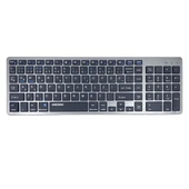 Kablosuz Klavye ve Bluetooth Mouse Set 2.4 G Klavye Koruma Kılıfı Hediye - 2