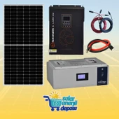 Solar Enerji Deposu 2000W Lityum Güneş Enerjisi Paketi - 1