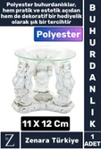 Dekoratif Hediye Aromaterapi Yoga Meditasyon Kolay Temizlenir Yüksek Kaliteli Polyester BUHURDANLIK - 1