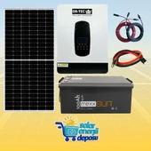 Solar Enerji Deposu 3000W Lityum Güneş Enerjisi Paketi thumbnail 1