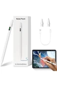 Daytona ZR61 Ios/Android/Windows Dokunmatik Ekran İçin Pil Göstergeli, Magnetik, 2 Yedek Uçlu ve Type C Şarj Kablolu Stylus Dokunmatik Kalem - 2
