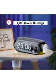 S8 RGB Led Işıklı Dijital Saat Bluetooth Hoparlör MP3 FM Radyo USB Çok Fonksiyonlu Hoparlör thumbnail 6