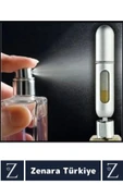 Kompakt Cep Boy Doldurulabilir Taşınabilir Sızdırmaz Pratik Çanta Boy Mini Cep Parfümü Şişesi 5 ML - 5