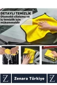Yüksek Kaliteli Araba Mutfak Banyo Lavabo Yıkama Temizleme Hassas Derin Temizlik Yün Mikrofiber Bez - 2