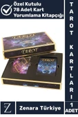 Manevi Ruhsal Rehberlik Kader Yorumlama Kitapçıklı ÖZEL KUTULU 78 Adet TAROT KARTLARI thumbnail 1