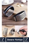 Ergonomik Dayanıklı Garlic Press Rahat Tutuş Gondol Tasarım Pratik Yeni Nesil SARIMSAK RENDESİ - 2
