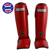 DragonDo DRGN-T52 Hakiki Deri Kaval Koruyucu Kırmızı - 1