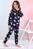 Kuromi Desenli Kız Çocuk Pijama Takımı Pembe 3-13 Yaş - 4