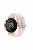 Huawei Watch Gt2 42mm Ile Uyumlu 20mm Purelux Soft Tokalı Silikon Kordon Dayanıklı Spor Stil  Pudra thumbnail 2