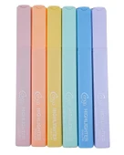 Cengo Kare Tipi Highlighter Fosforlu Kalem Candy Renkler 6lı Set CGO701 - 2