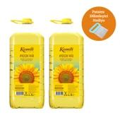 Komili Ayçiçek Yağı 5 Lt Pet x 2 + Patates Dilimleyici Hediyeli - 2