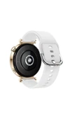 Huawei Watch Gt2 42mm Ile Uyumlu 20mm Purelux Soft Tokalı Silikon Kordon Dayanıklı Spor Stil  Beyaz - 2