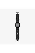 Spigen Apple Watch 41mm (Seri 9/8/7) Kılıf & Kordon Kayış Rugged Armor Pro Black Outlet - 4