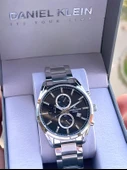 Daniel Klein Çelik Kordon Kronometreli Kadran Tasarımı 3 Atm Suya Dayanıklı Erkek Kol Saati 10582.1 thumbnail 4