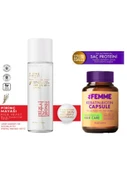 JEONJU Pirinç Mayası Aydınlatıcı-nemlendirici-gözenek Sıkılaştırıcı-beyazlatıcı Toner+De Femme Saç Bakım Proteini - 1