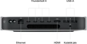 Apple Mac mini 2023 M2 Pro çip, 16 GB RAM, 512 GB SSD depolama alanı, Gigabit Ethernet özelliklerine sahip masaüstü bilgisayar. iPhone ve iPad ile uyumlu - 3