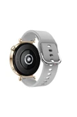 Huawei Watch Gt2 42mm Ile Uyumlu 20mm Purelux Soft Tokalı Silikon Kordon Dayanıklı Spor Stil  Gri - 2
