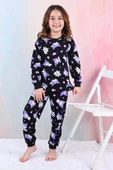 Kuromi Desenli Kız Çocuk Pijama Takımı Pembe 3-13 Yaş - 6