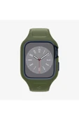 Spigen Apple Watch 45mm (Seri 9/8/7) Kılıf & Kordon Kayış Liquid Air Pro Moss Green Outlet - 1