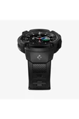 Spigen Galaxy Watch 4 Classic (46mm) Kılıf & Kordon Kayış Rugged Armor Pro Black Outlet - 5