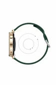 Samsung Galaxy Watch 5 40-44-45mm Uyumlu 20mm Purelux Soft Tokalı Silikon Kordon Dayanıklı Spor Stil  Koyu Yeşil - 6