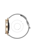 Huawei Watch Gt2 42mm Ile Uyumlu 20mm Purelux Soft Tokalı Silikon Kordon Dayanıklı Spor Stil  Gri - 6
