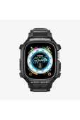 Spigen Apple Watch 49mm (Ultra 2/1) Kılıf & Kordon Kayış Rugged Armor Pro Outlet - 1